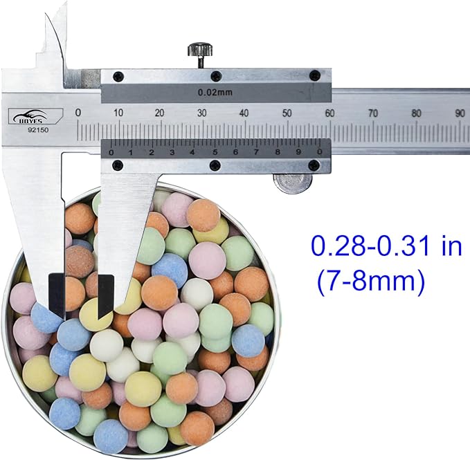 4.4lb Hydroponics Clay Pebbles Ceramsite Balls Orchid Hydroponic Grow Clay Pebbles Drainage Water Purification Vase Balls Leca for Plants (Multicolor)