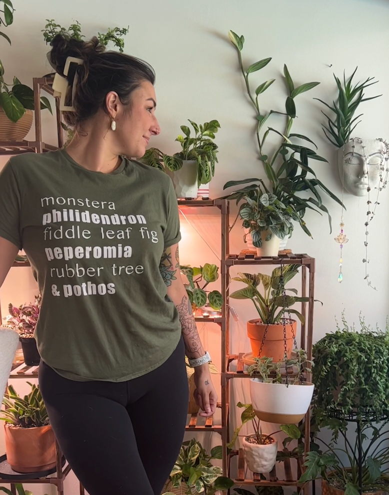 Houseplant Genuses | Plant Names | Short Sleeve Tee